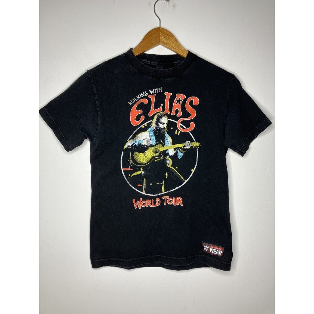 WWE Elias Walking With Elias World Tour 2017 Black T-Shirt Men's Small